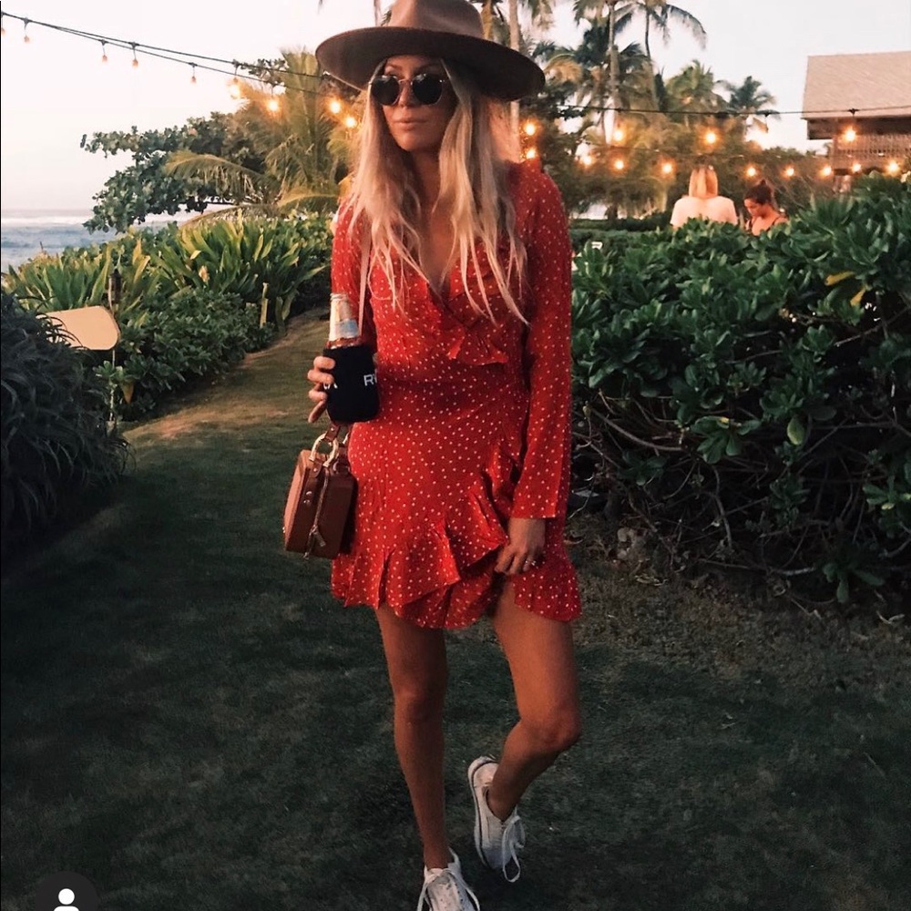 Realisation Par star wrap dress